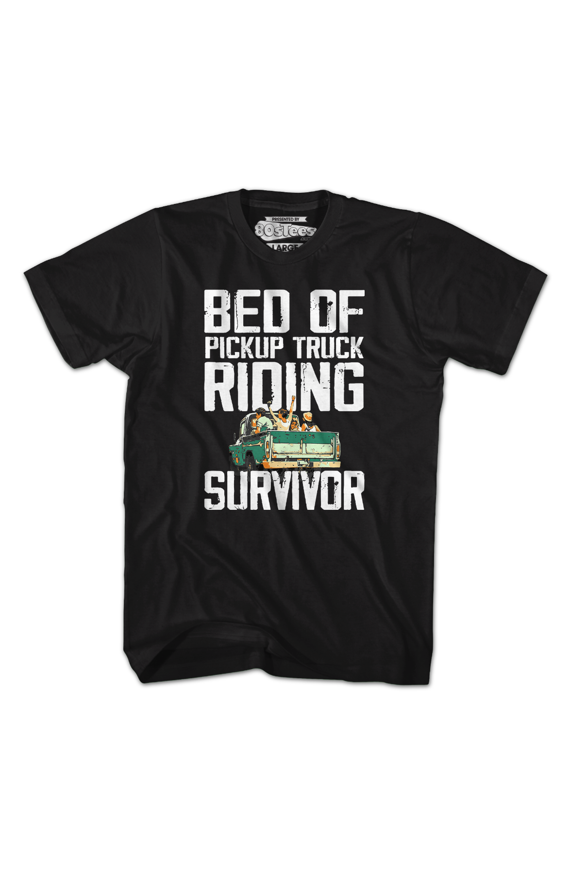 Bed Of Pickup Truck Riding Survivor T-Shirt product image 2