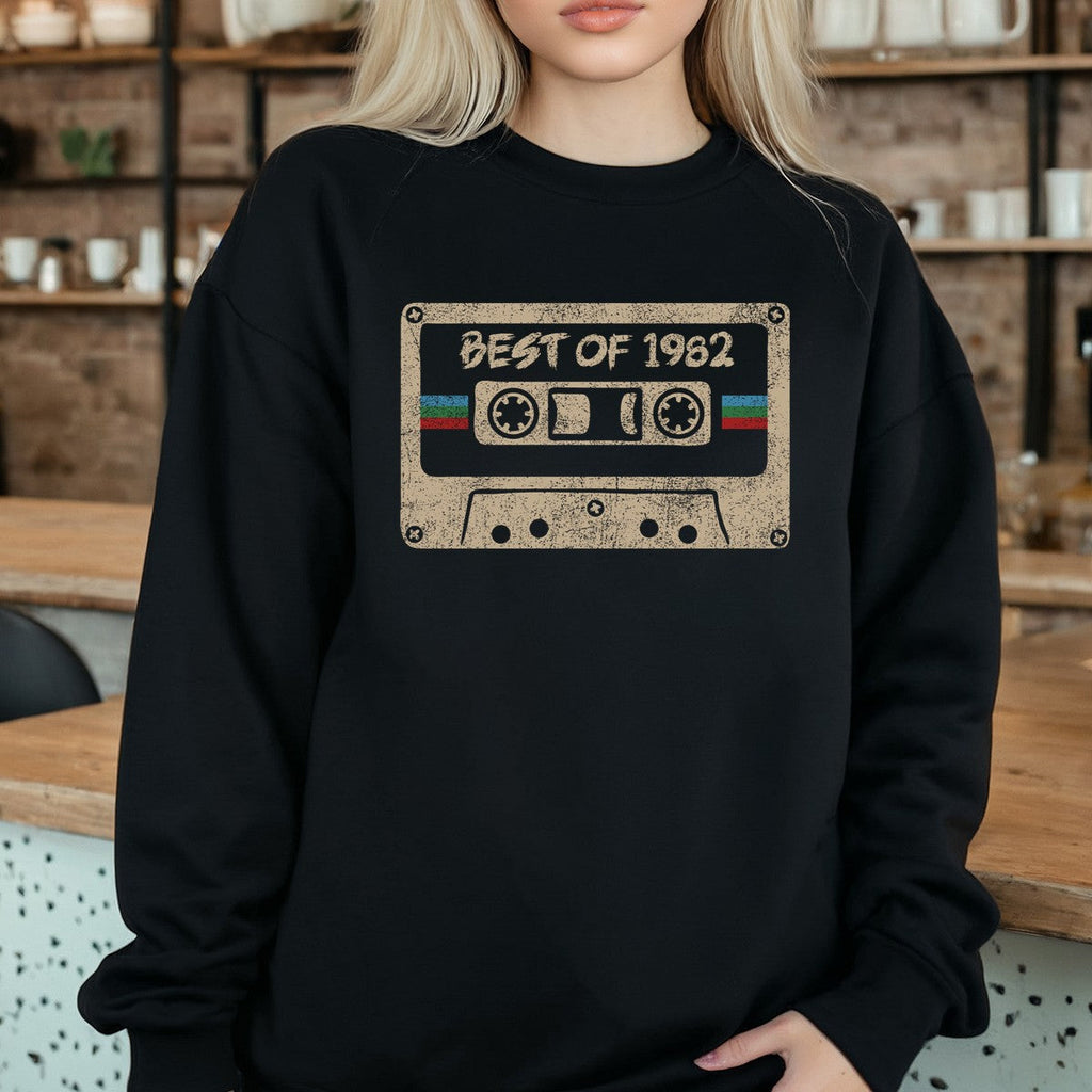 Best Of 1982 Birthday T-Shirt - Vintage Retro Cassette product image 6