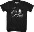 Bigfoot & Alien Love T-Shirt product image 1