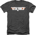 Black Heather Movie Logo Top Gun T-Shirt product image 1