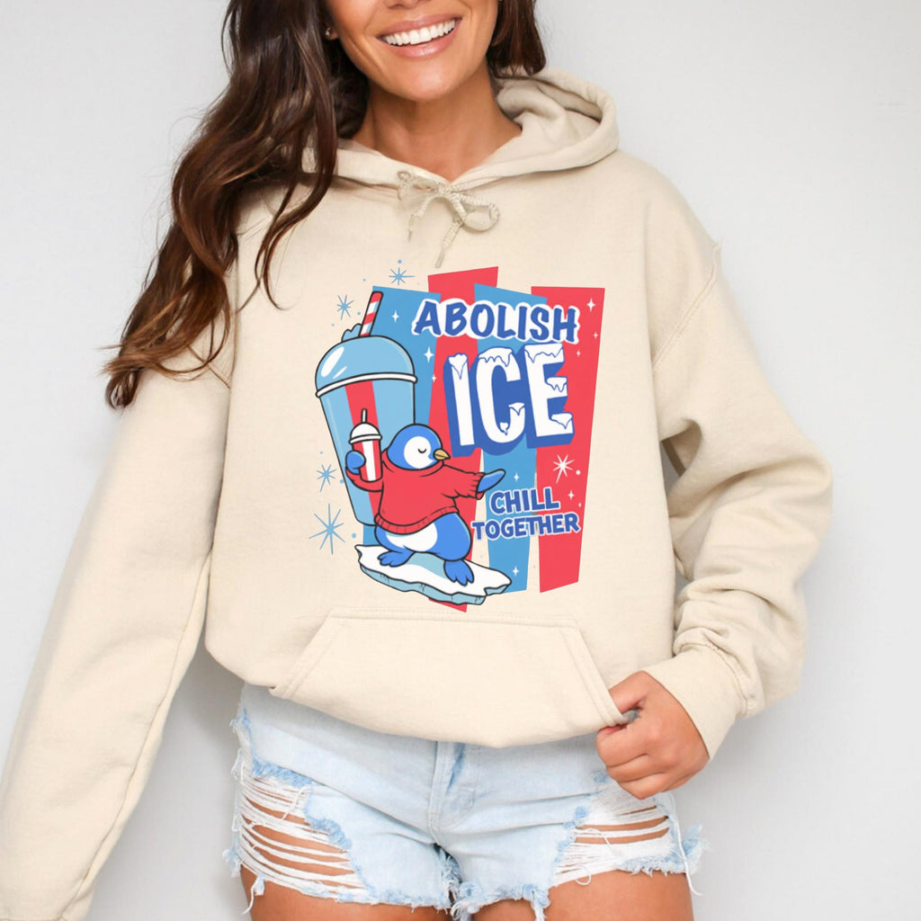 Abolish ICE Activist Sweatshirt – No Human Is Illegal product image 6