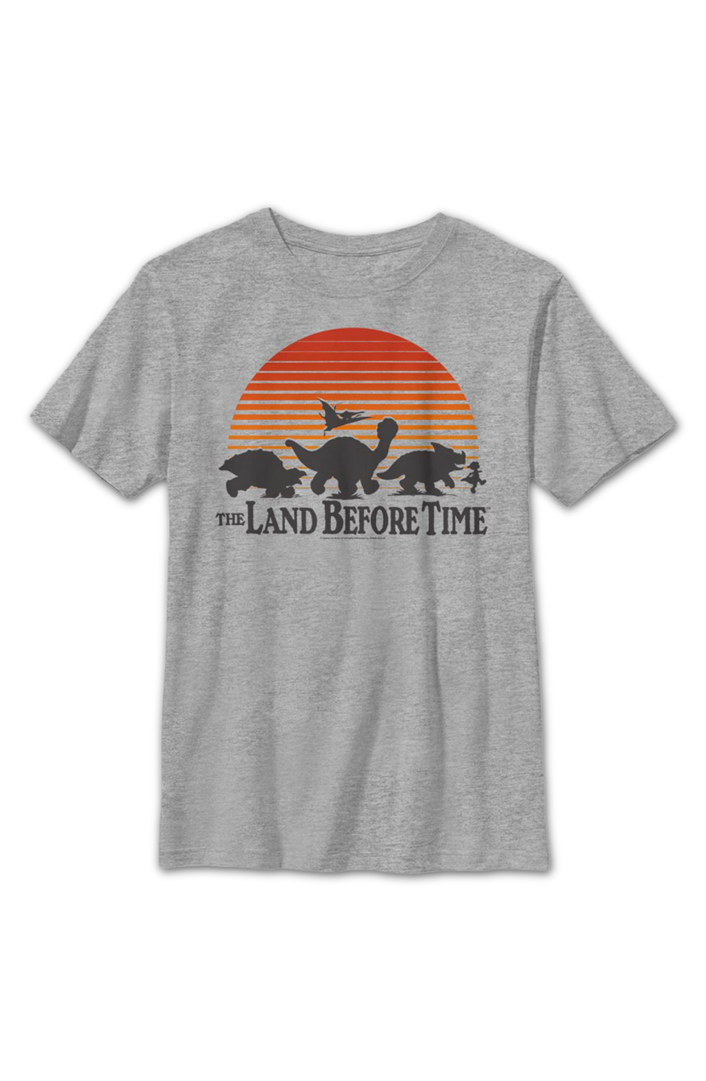 Boys Youth Sunset Silhouette Land Before Time Shirt product image 2