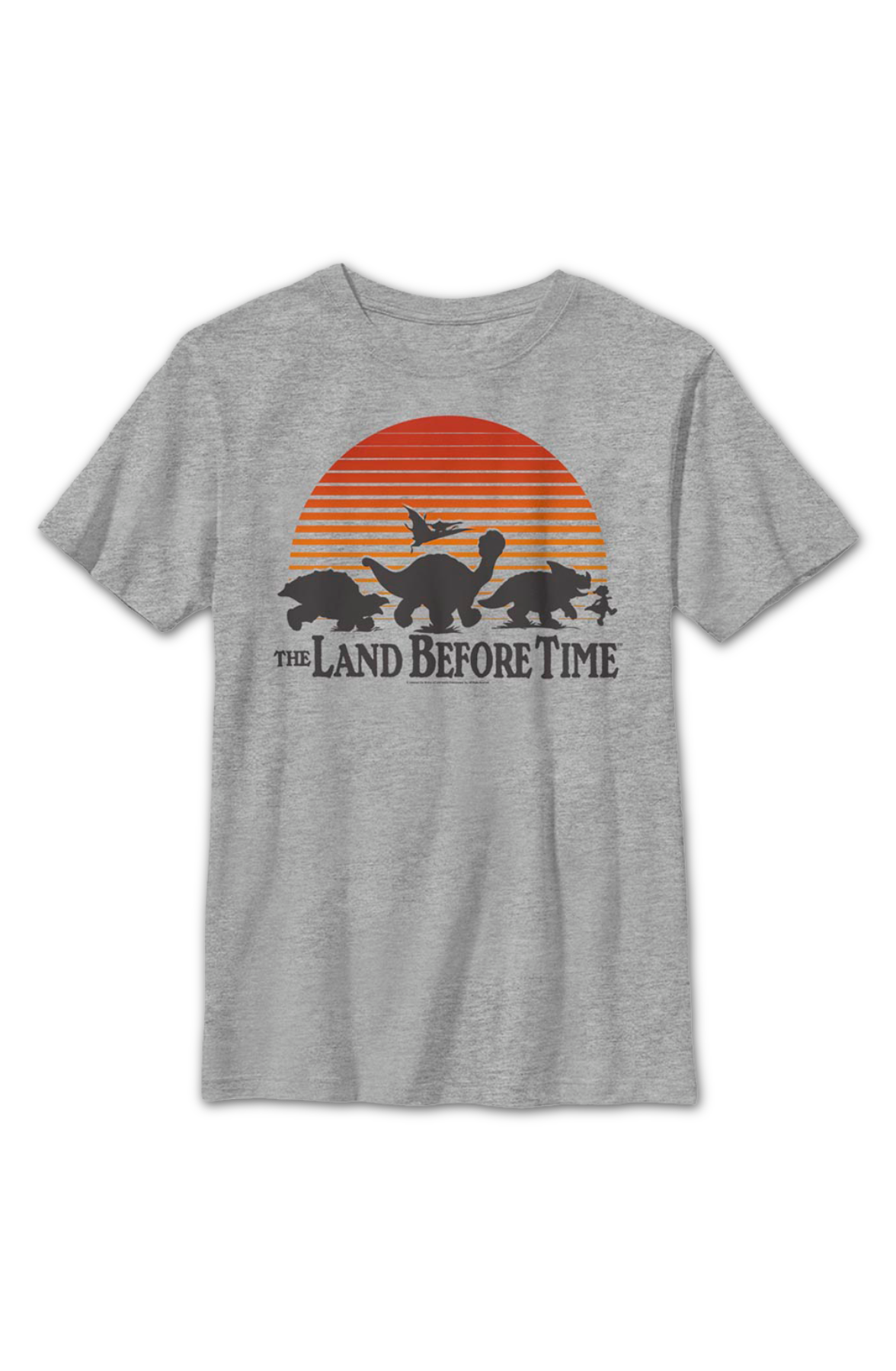 Boys Youth Sunset Silhouette Land Before Time Shirt product image 2
