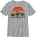 Boys Youth Sunset Silhouette Land Before Time Shirt product image 1