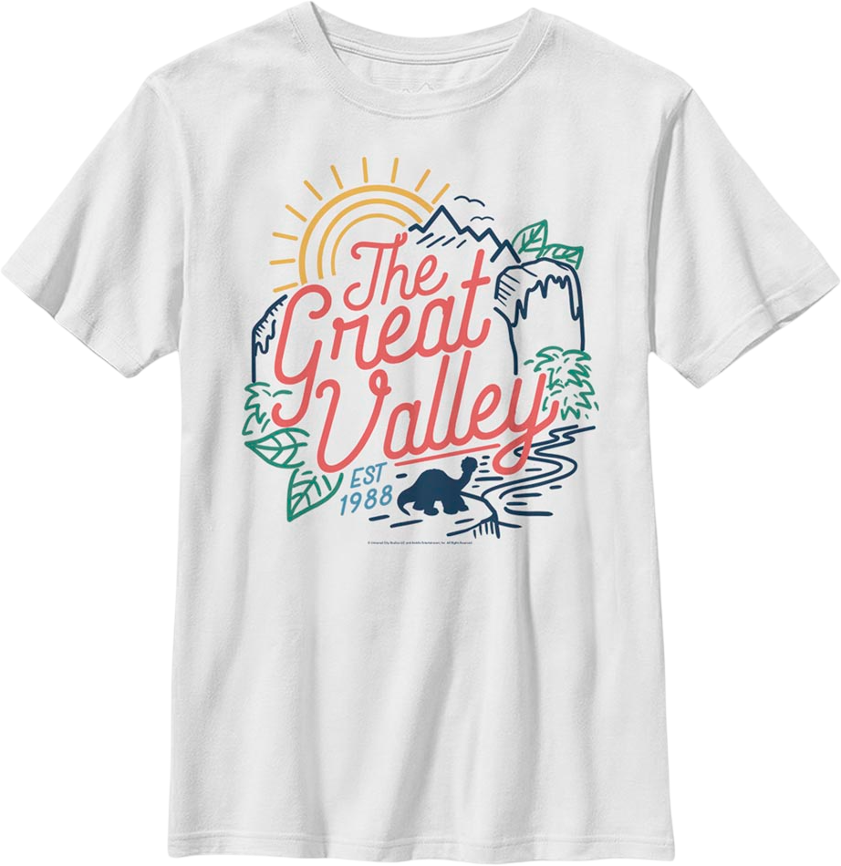 Boys Youth The Great Valley Land Before Time Shirt product image 1