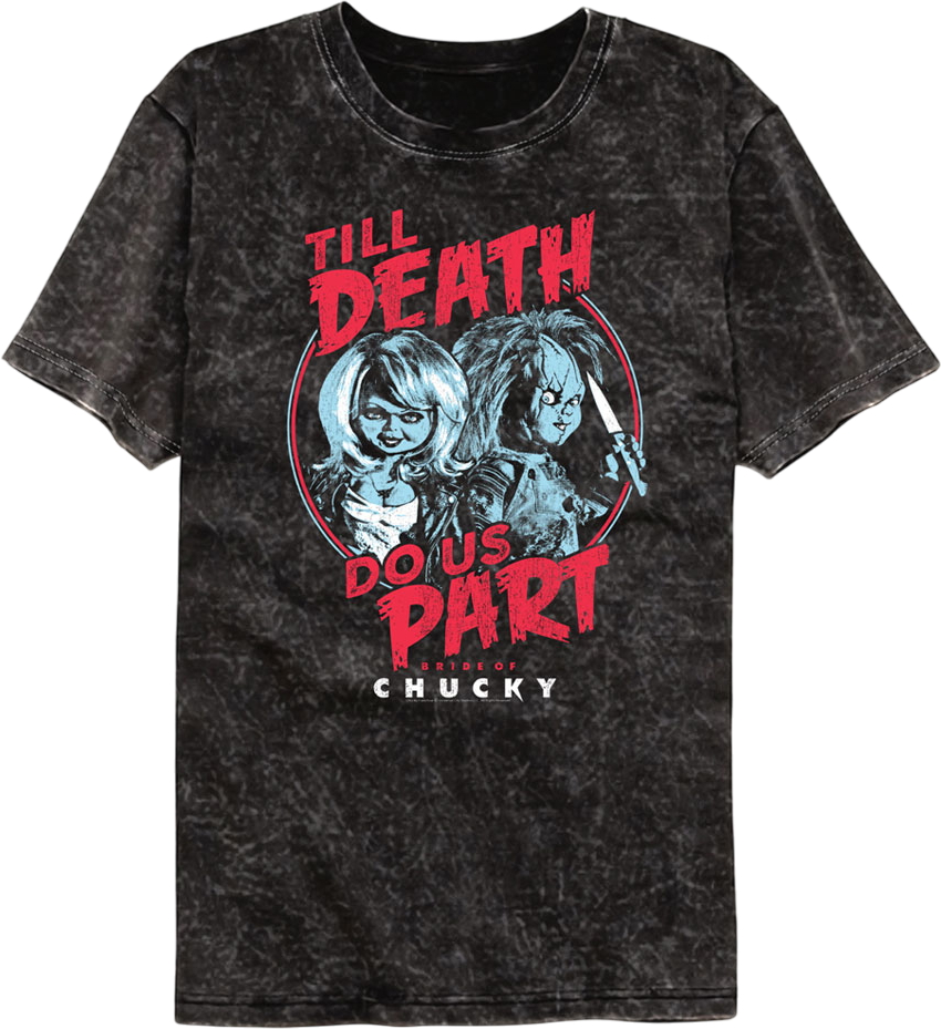 Till Death Do Us Part Child's Play Mineral Wash T-Shirt product image 1