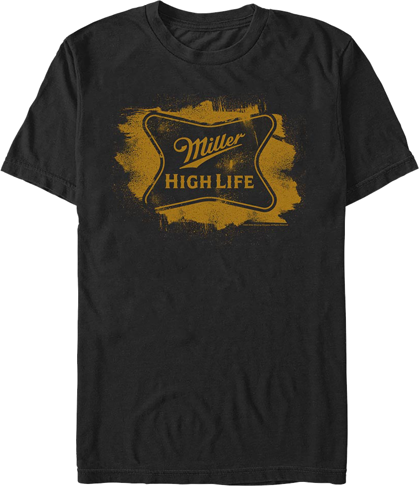 Brushed Logo Miller High Life T-Shirt product image 1