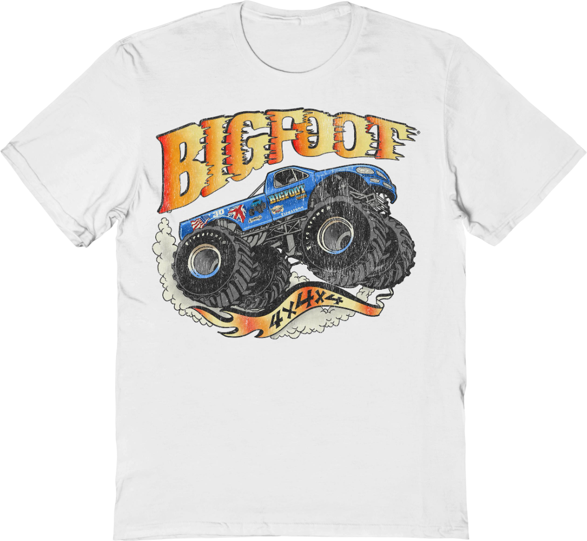 Burning Rubber Bigfoot T-Shirt product image 1
