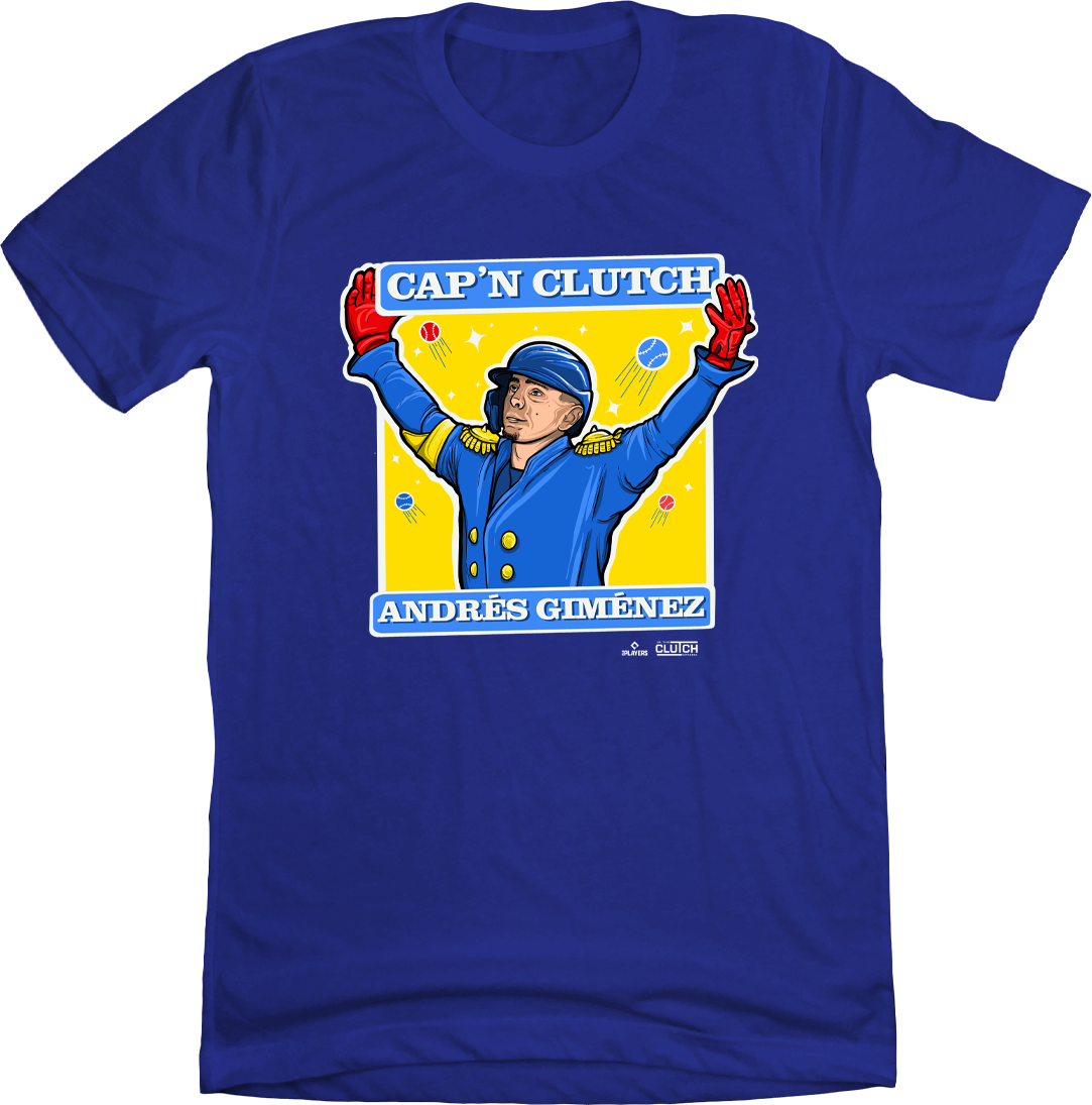 Andres "Cap'n Clutch" Giminez MLBPA Tee