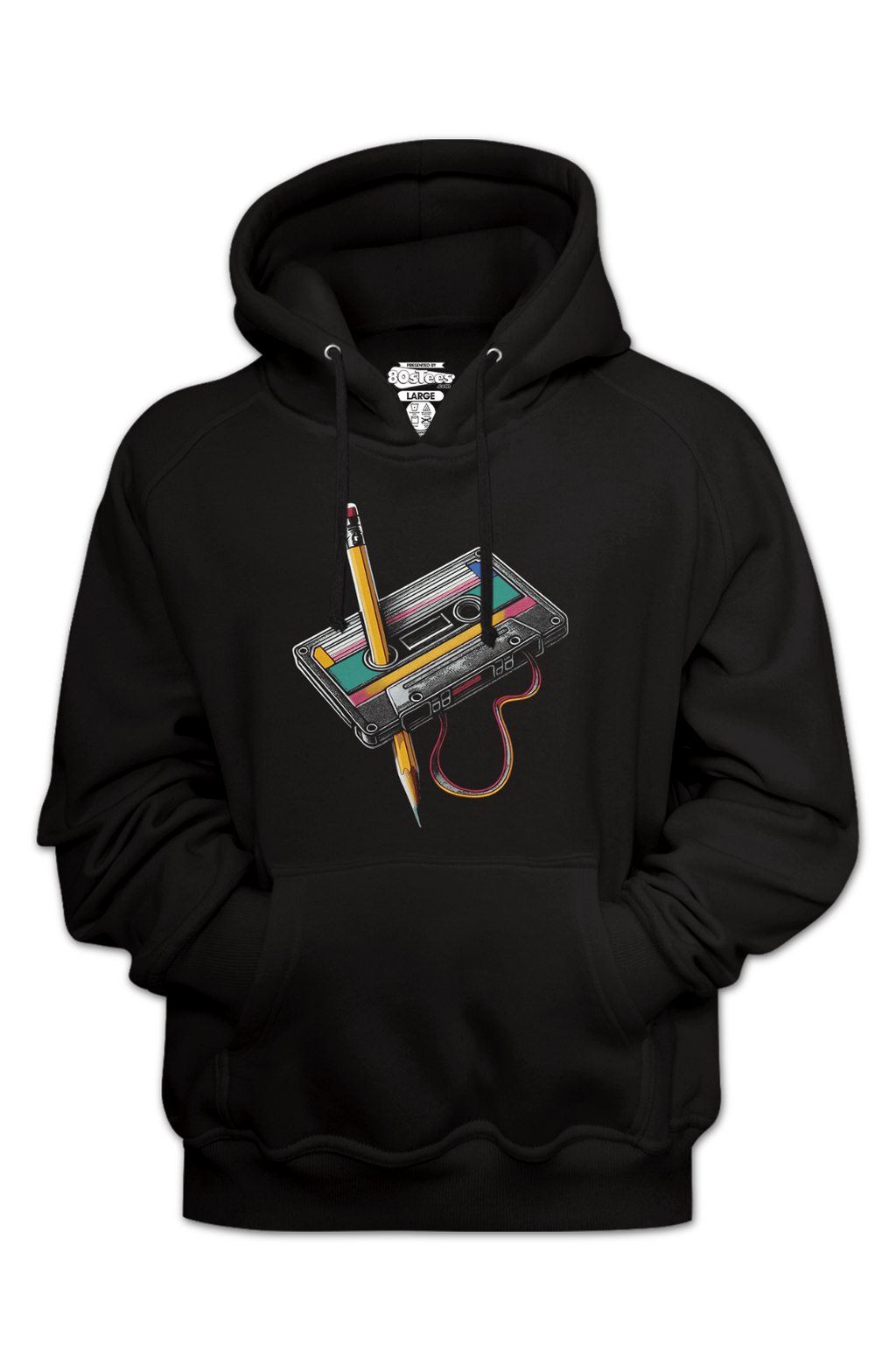 Cassette Tape Rewind Hoodie product image 2