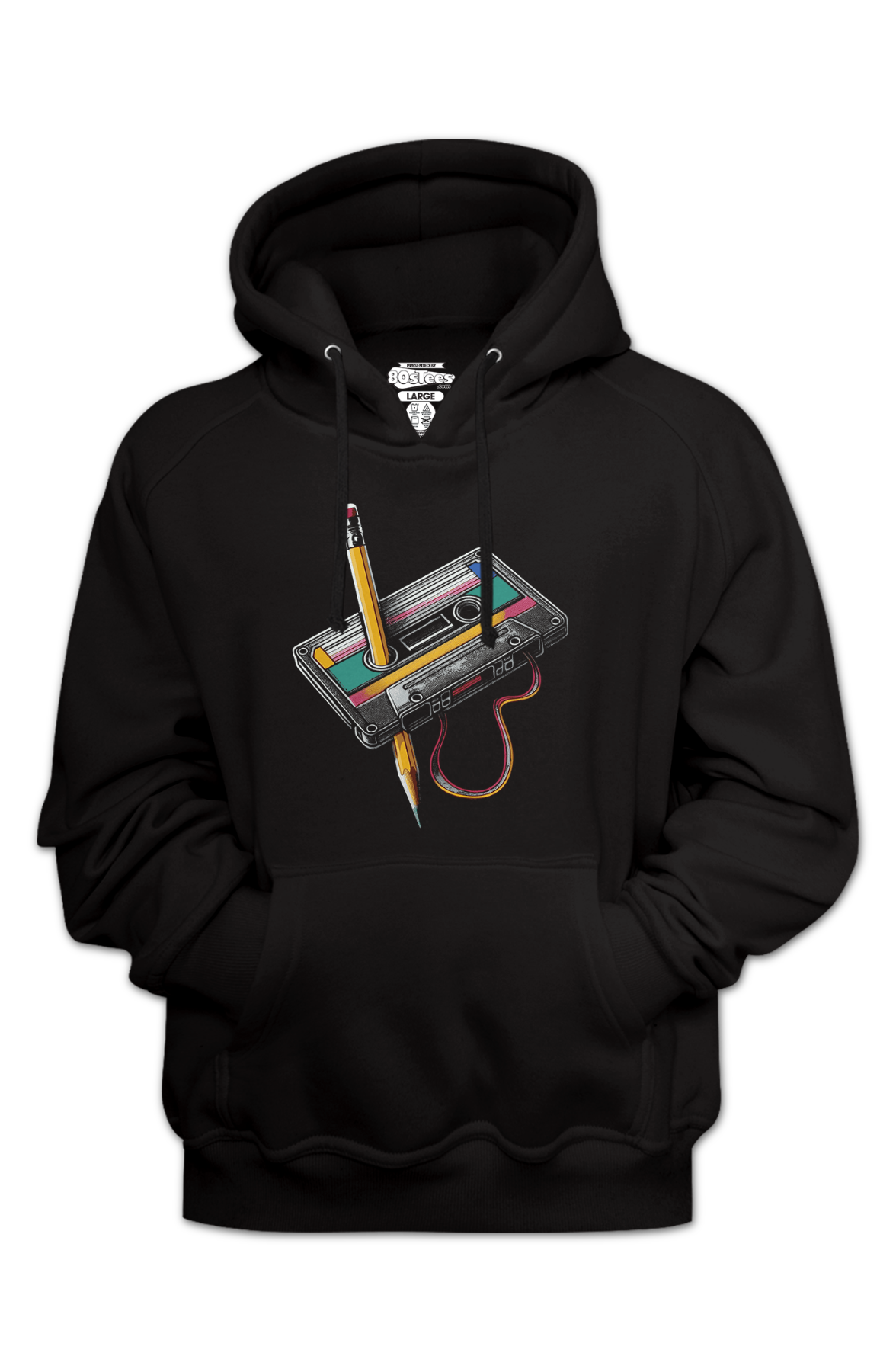 Cassette Tape Rewind Hoodie product image 2