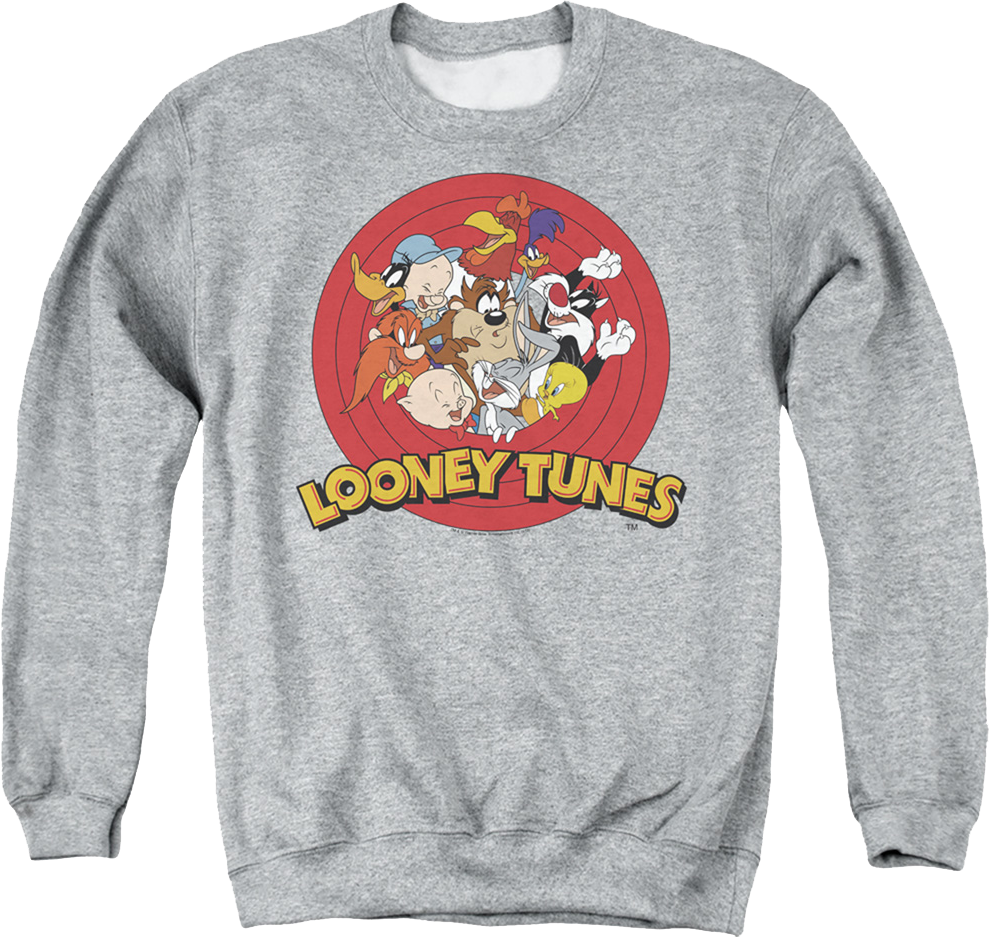 Cast And Logo Looney Tunes Sweatshirt product image 1