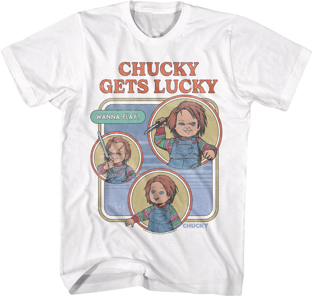 Chucky Gets Lucky Child's Play T-Shirt product image 1