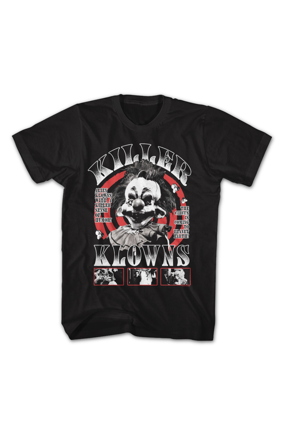 Circus Poster Killer Klowns From Outer Space T-Shirt