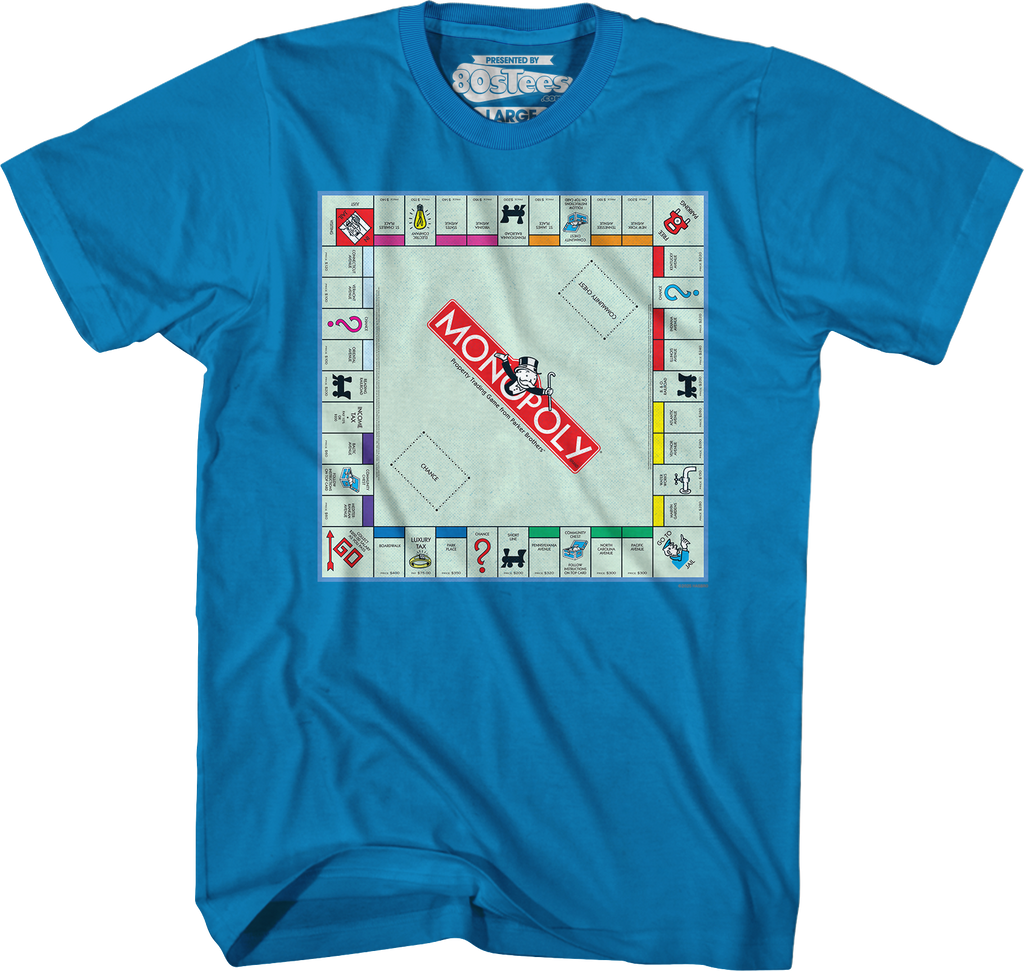 Classic Board Monopoly T-Shirt product image 3