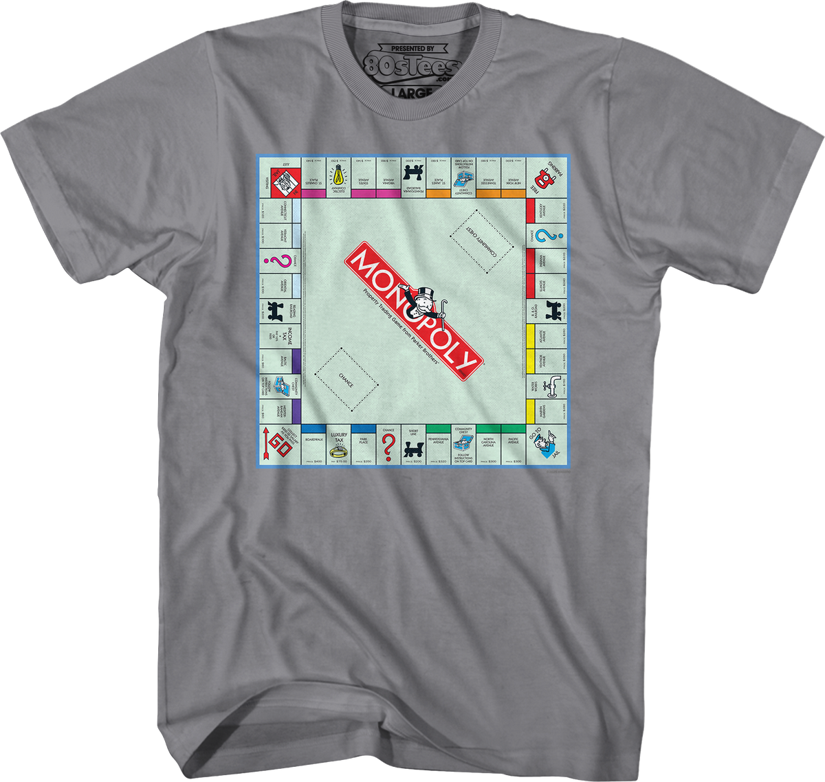 Classic Board Monopoly T-Shirt product image 4