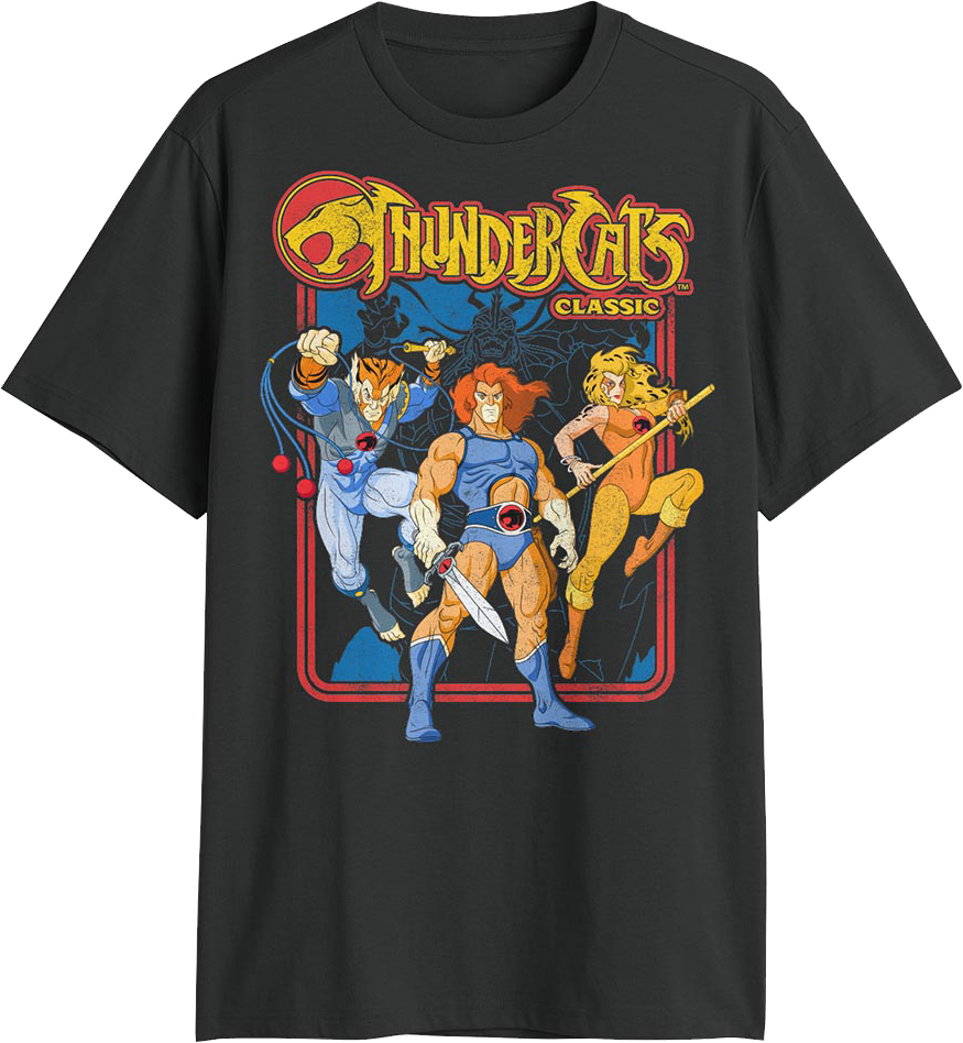 Classic Hero Poses ThunderCats T-Shirt product image 1