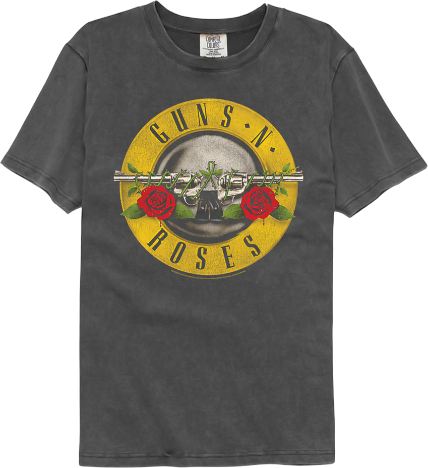 Classic Logo Guns N' Roses Comfort Colors Brand T-Shirt product image 1