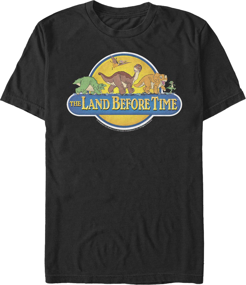Classic Logo Land Before Time T-Shirt product image 1