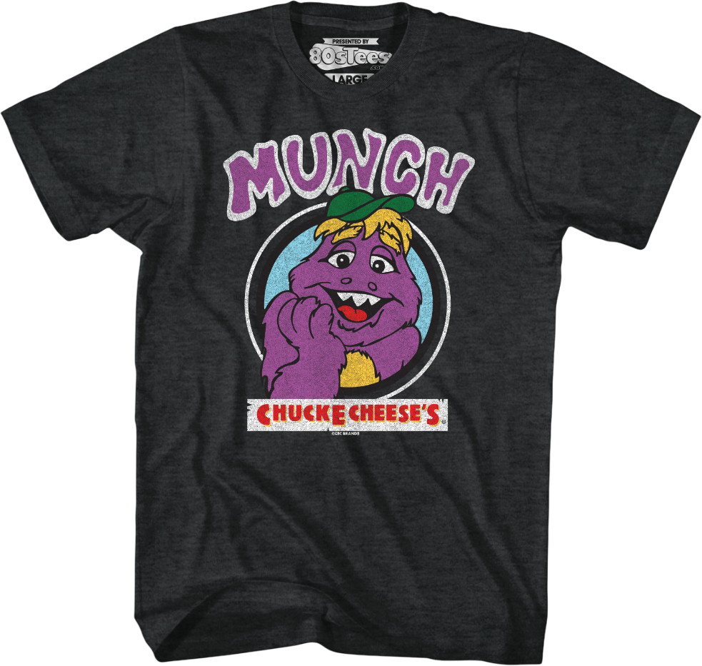 Classic Mr. Munch Chuck E. Cheese T-Shirt product image 1