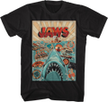 Collage Poster Jaws T-Shirt