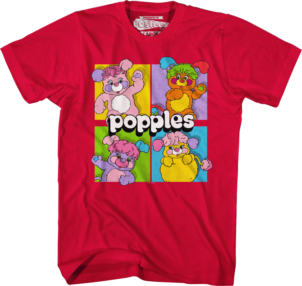 Colorful Blocks Popples T-Shirt product image 4