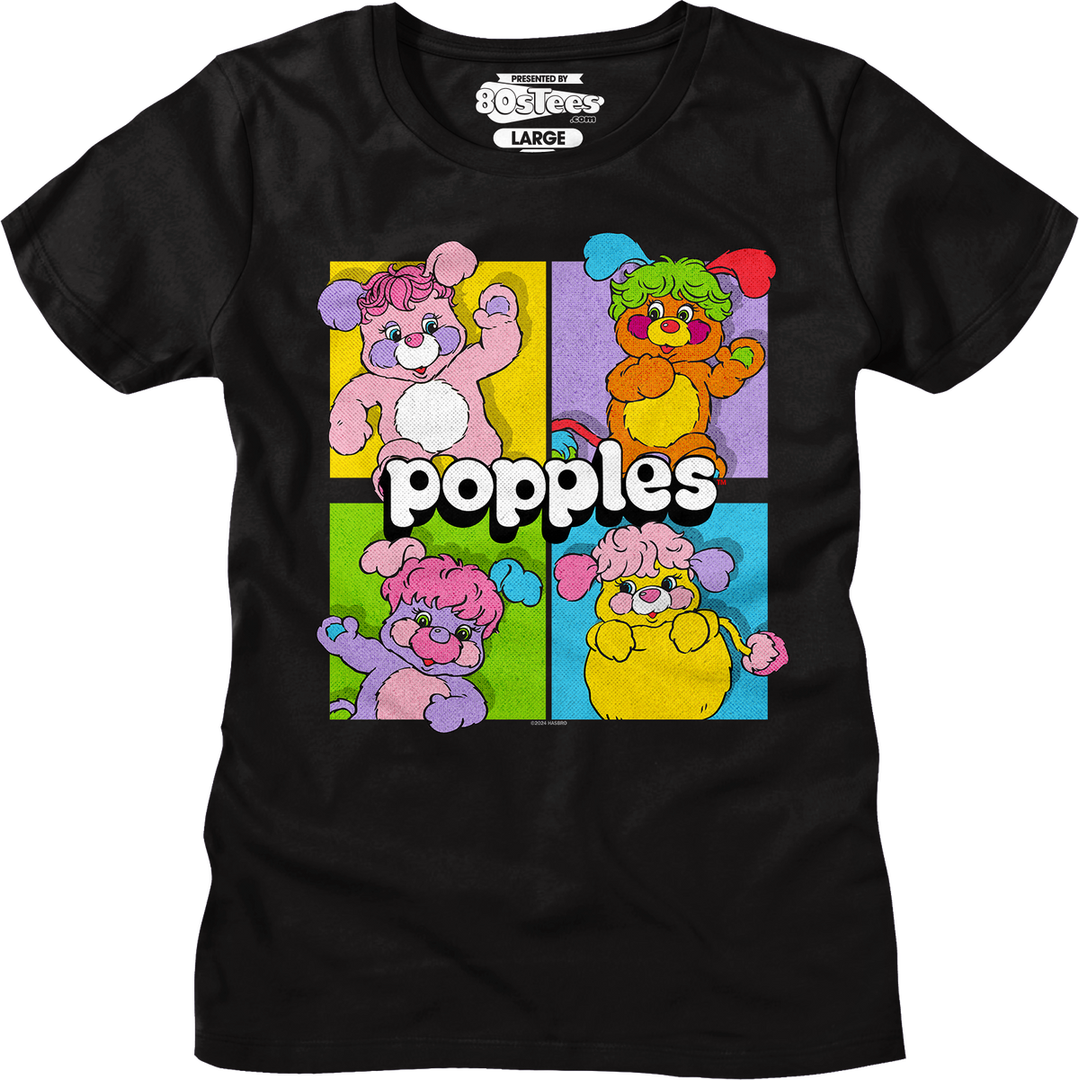Colorful Blocks Popples T-Shirt product image 5