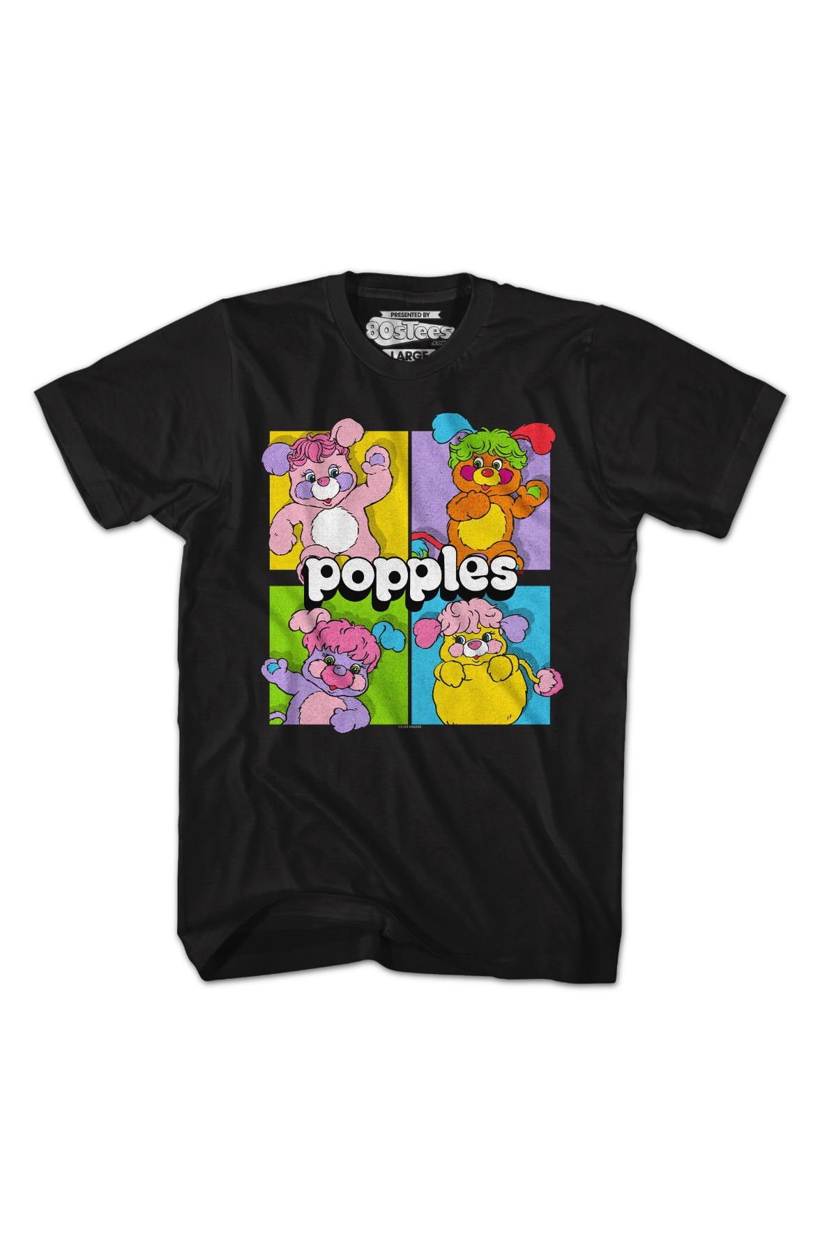 Colorful Blocks Popples T-Shirt product image 2