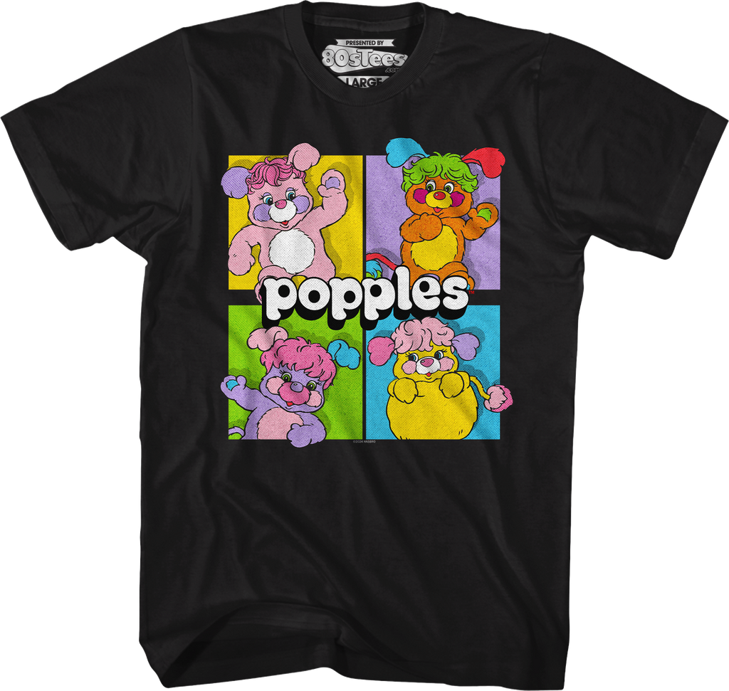 Colorful Blocks Popples T-Shirt product image 1