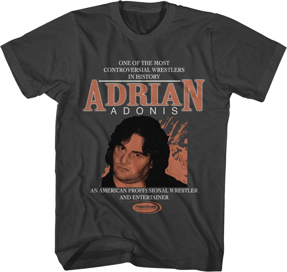Controversial Wrestler Adrian Adonis T-Shirt product image 1