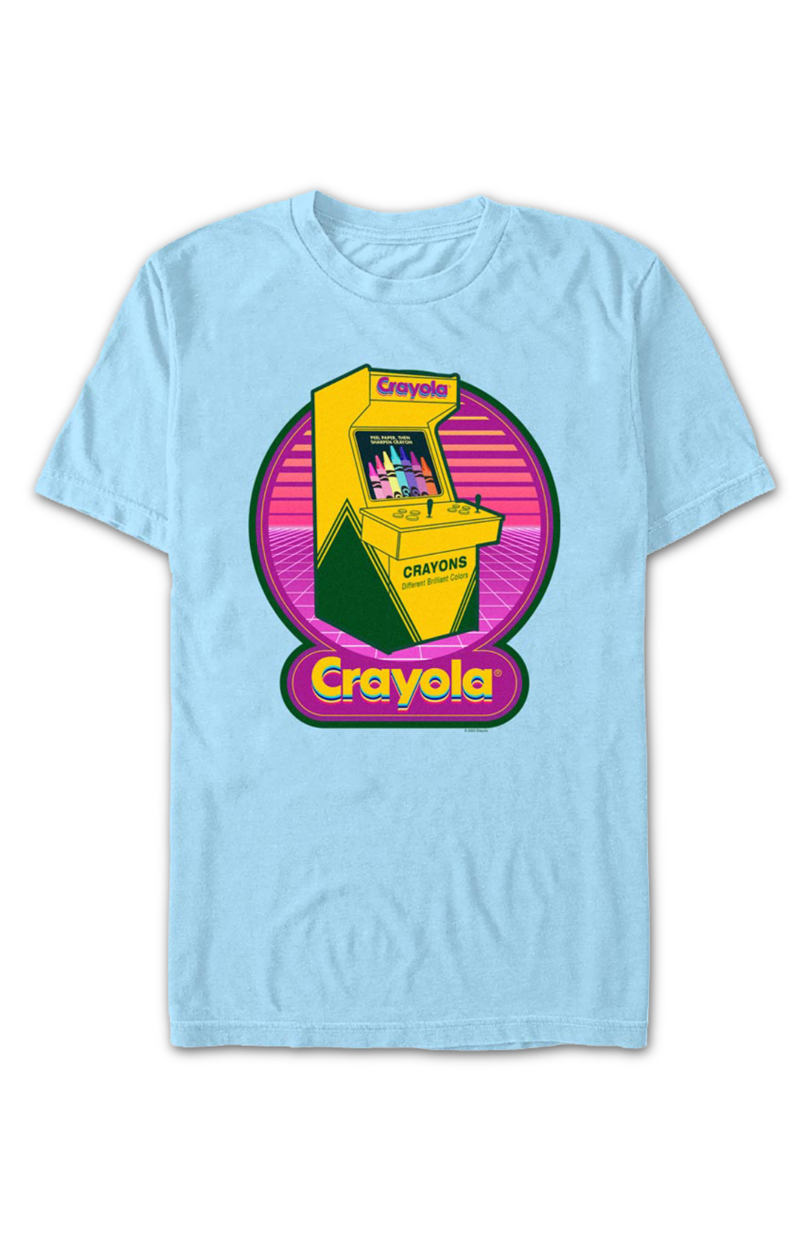 Crayons Arcade Game Crayola T-Shirt product image 2