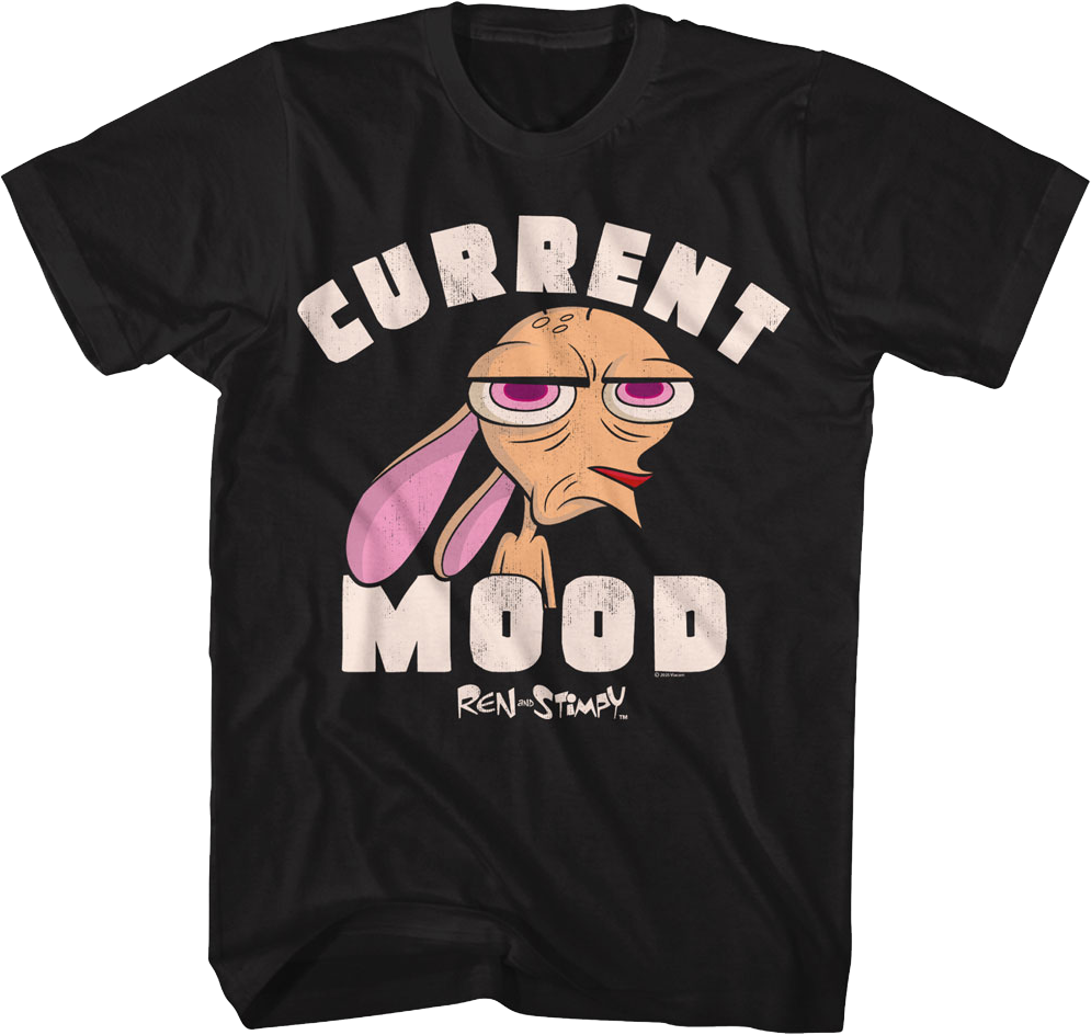 Current Mood Ren And Stimpy T-Shirt product image 1