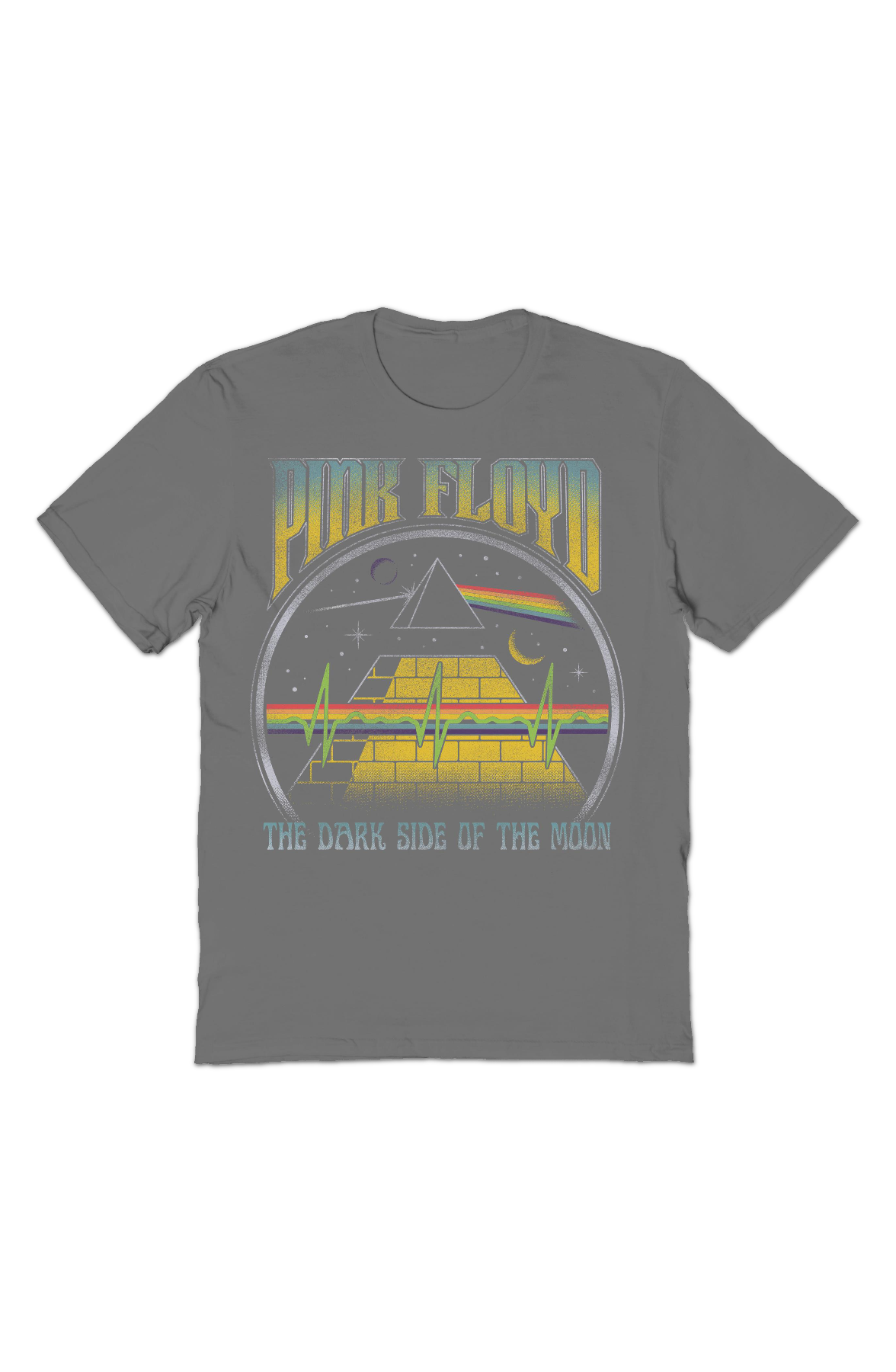 Dark Side of the Moon Soundwaves Pink Floyd T-Shirt product image 2