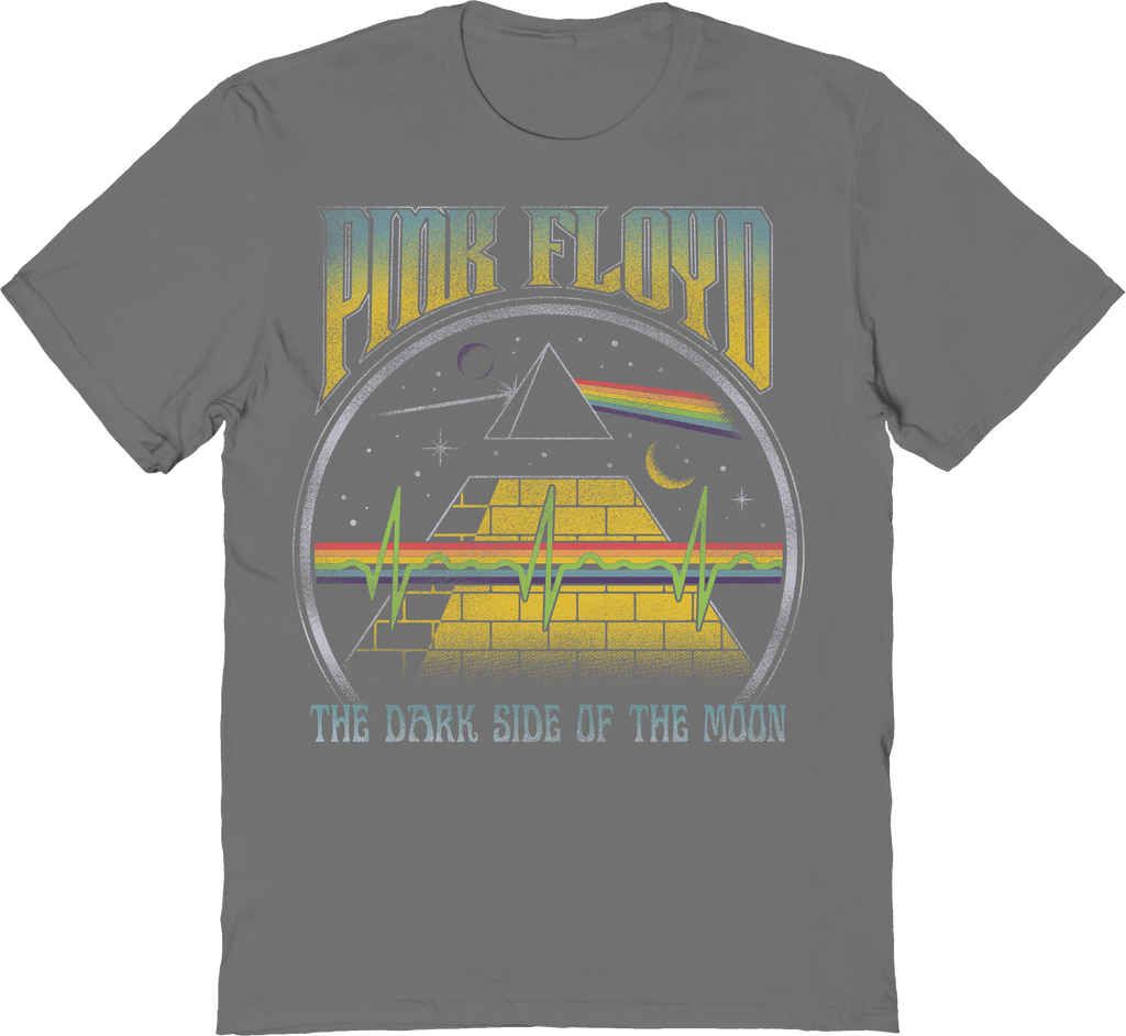 Dark Side of the Moon Soundwaves Pink Floyd T-Shirt product image 1