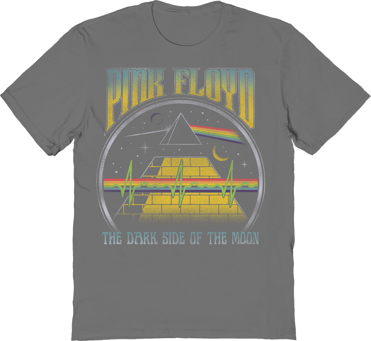 Dark Side of the Moon Soundwaves Pink Floyd T-Shirt product image 1