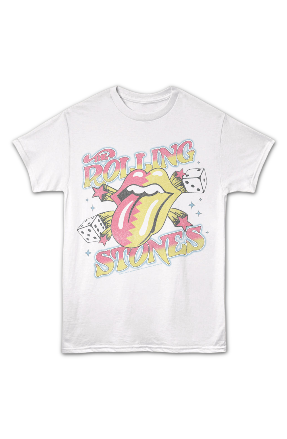 Dice And Stars Rolling Stones T-Shirt product image 2