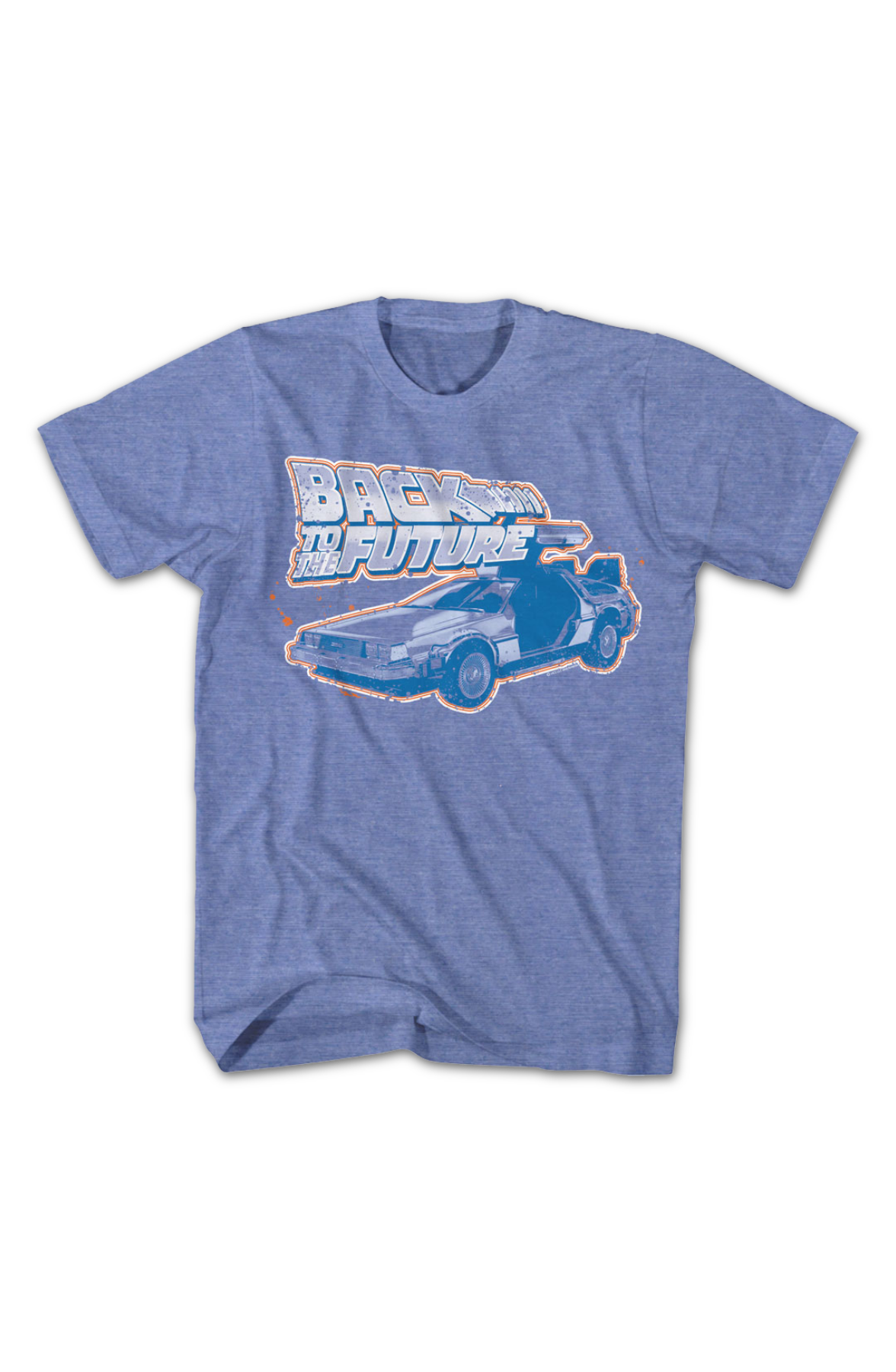 Distressed DeLorean Paint Splatter Back To The Future product image 2