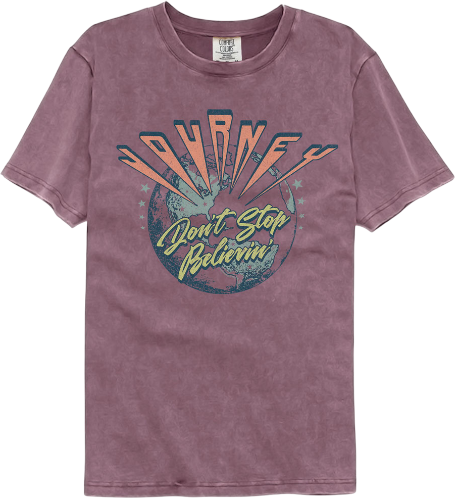 Don't Stop Believin' Journey Comfort Colors Brand T-Shirt product image 1