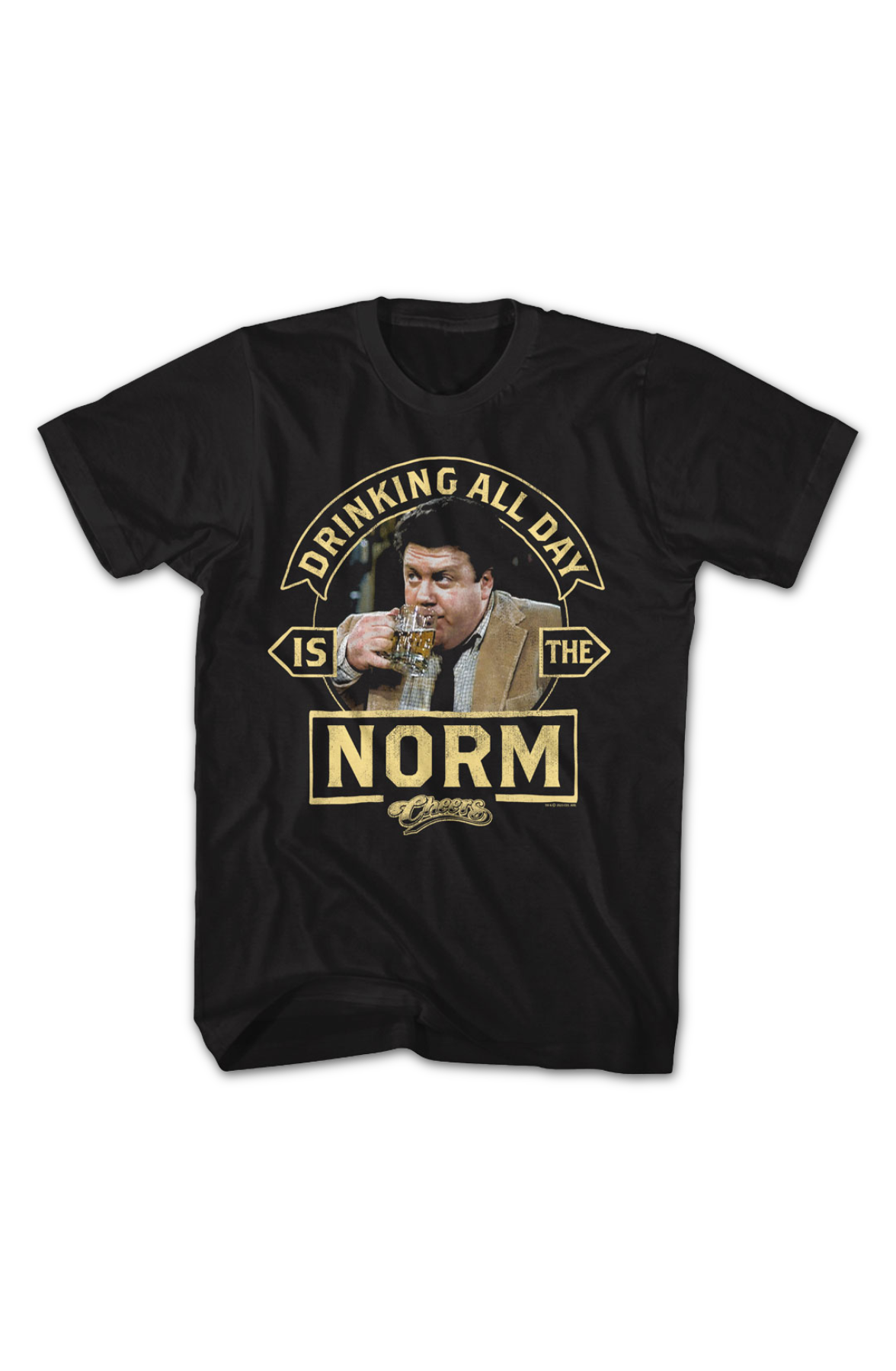 Vintage Drinking All Day Is The Norm Cheers T-Shirt product image 2