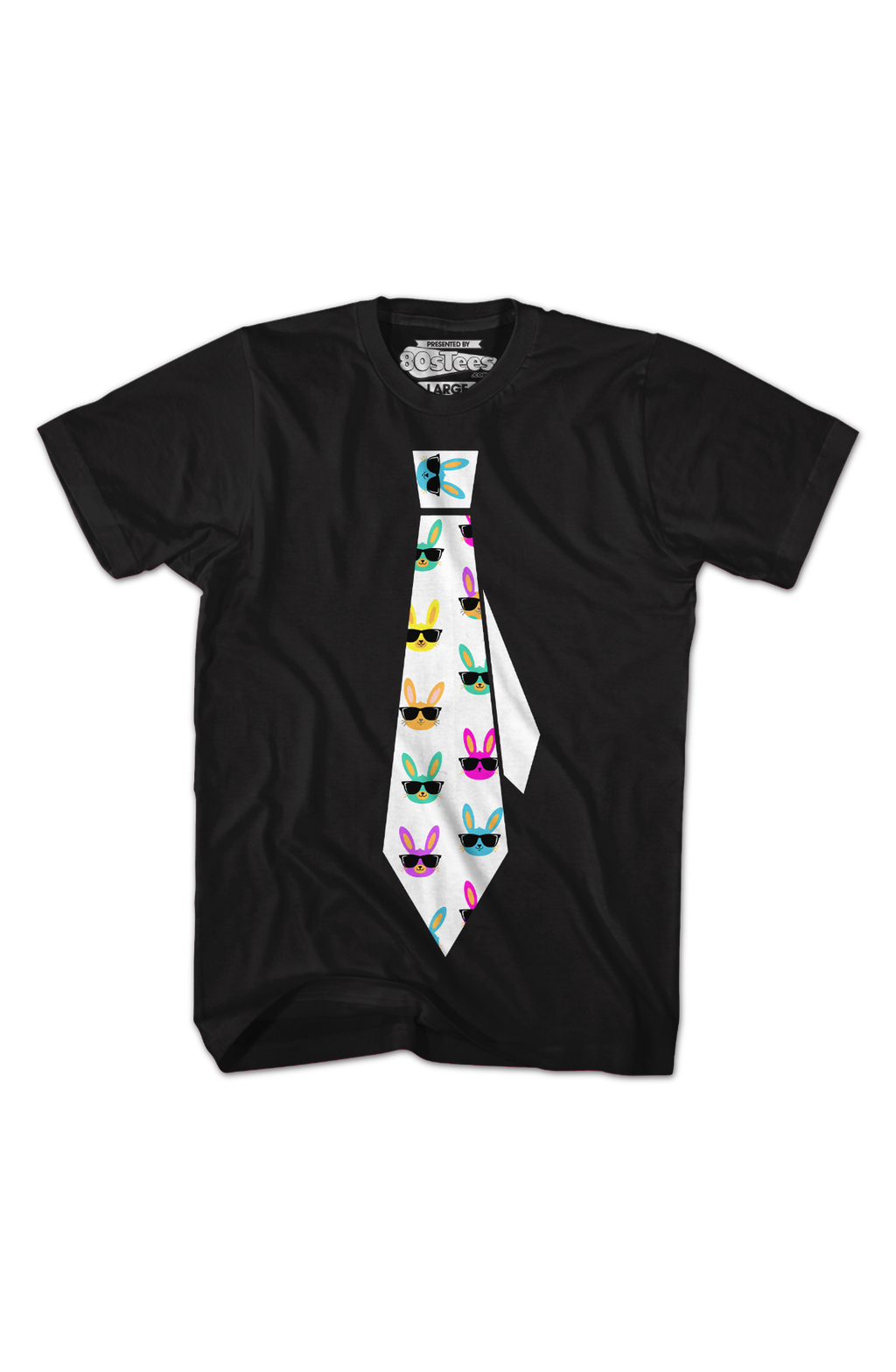 Easter Bunny Tie T-Shirt product image 2