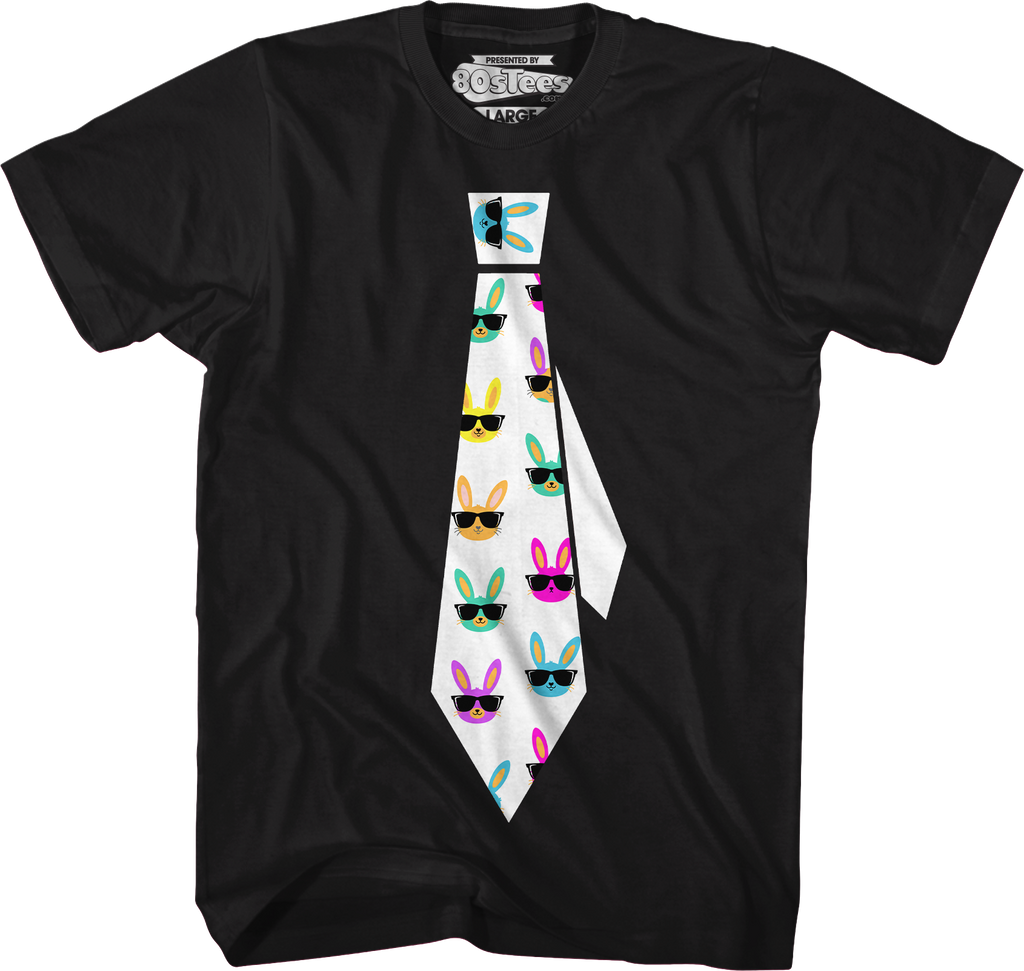 Easter Bunny Tie T-Shirt product image 1