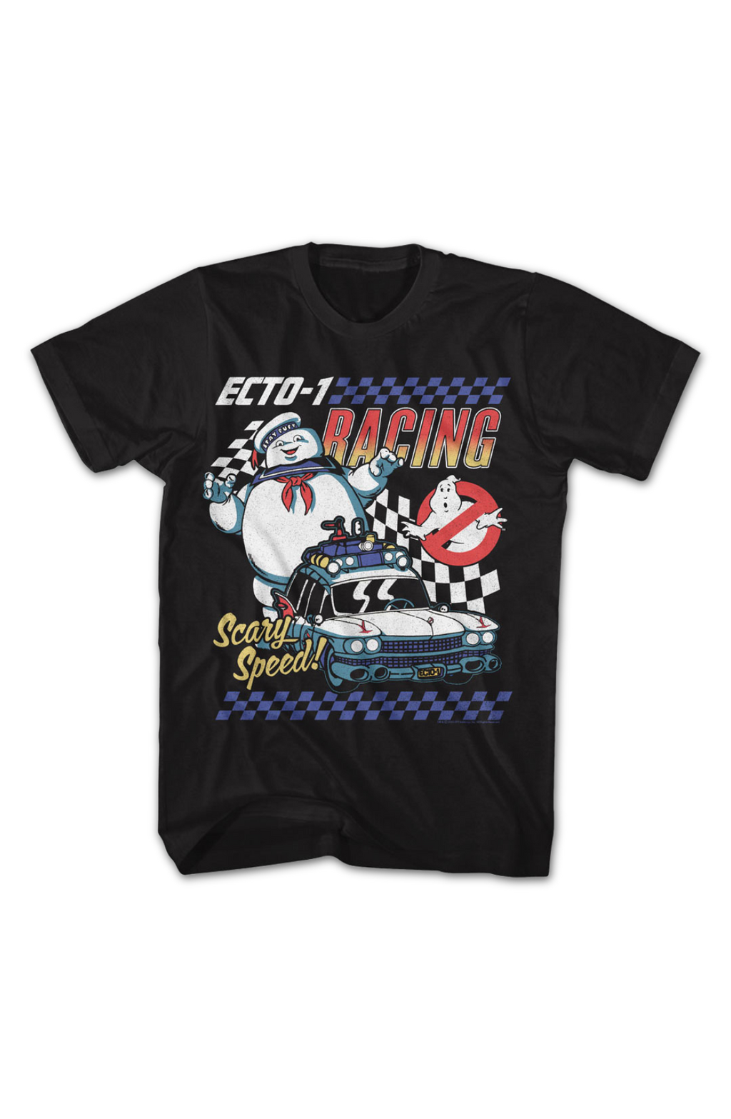 Ecto-1 Racing Real Ghostbusters T-Shirt product image 2