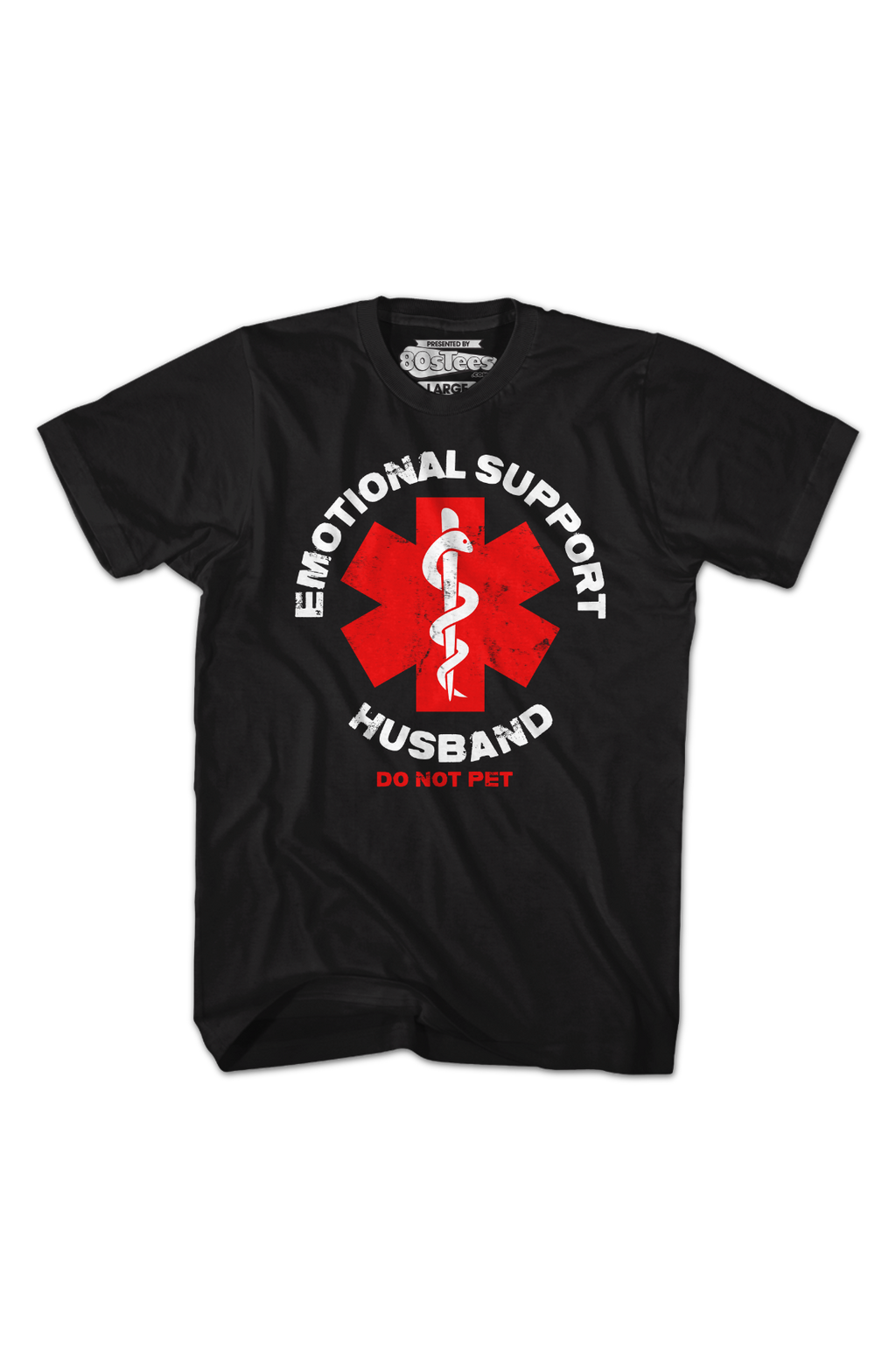 Emotional Support Husband T-Shirt product image 2