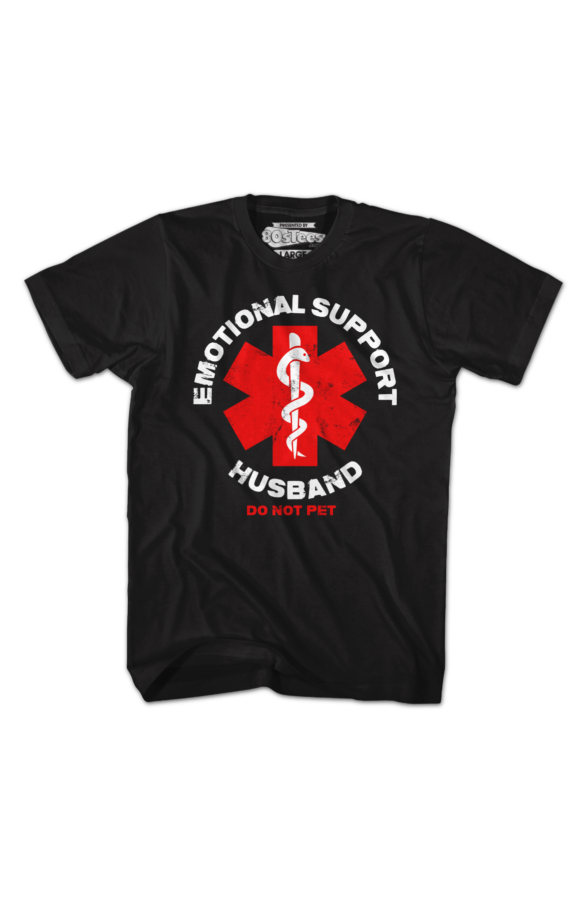 Emotional Support Husband T-Shirt product image 2