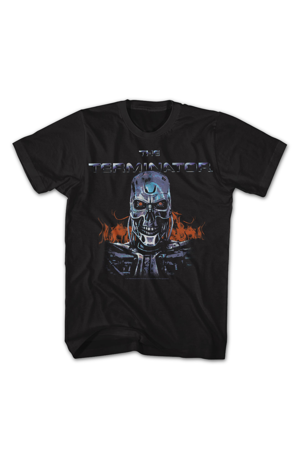 Endoskeleton Flames Terminator T-Shirt product image 2