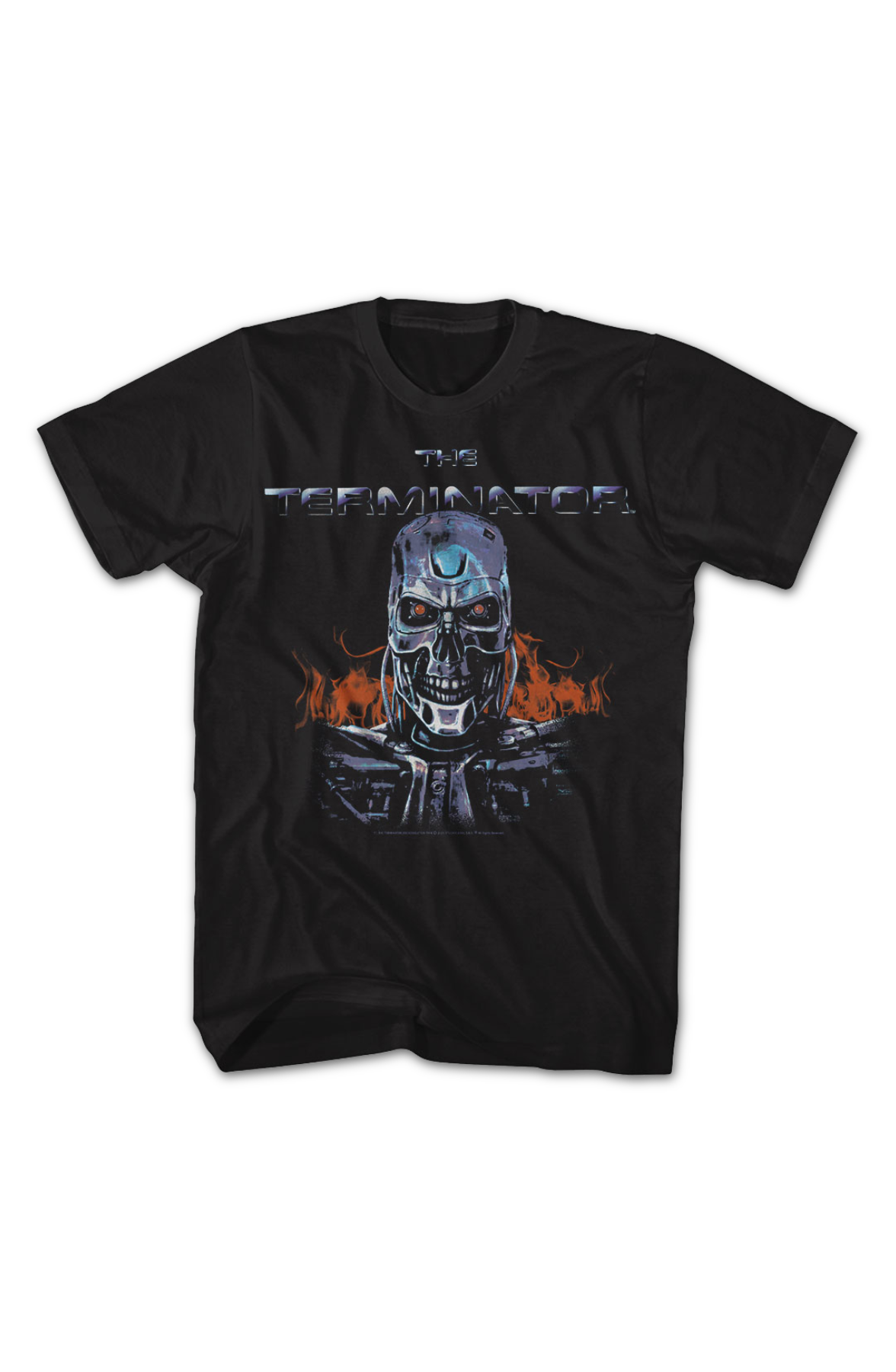 Endoskeleton Flames Terminator T-Shirt product image 2