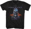 Endoskeleton Flames Terminator T-Shirt product image 1