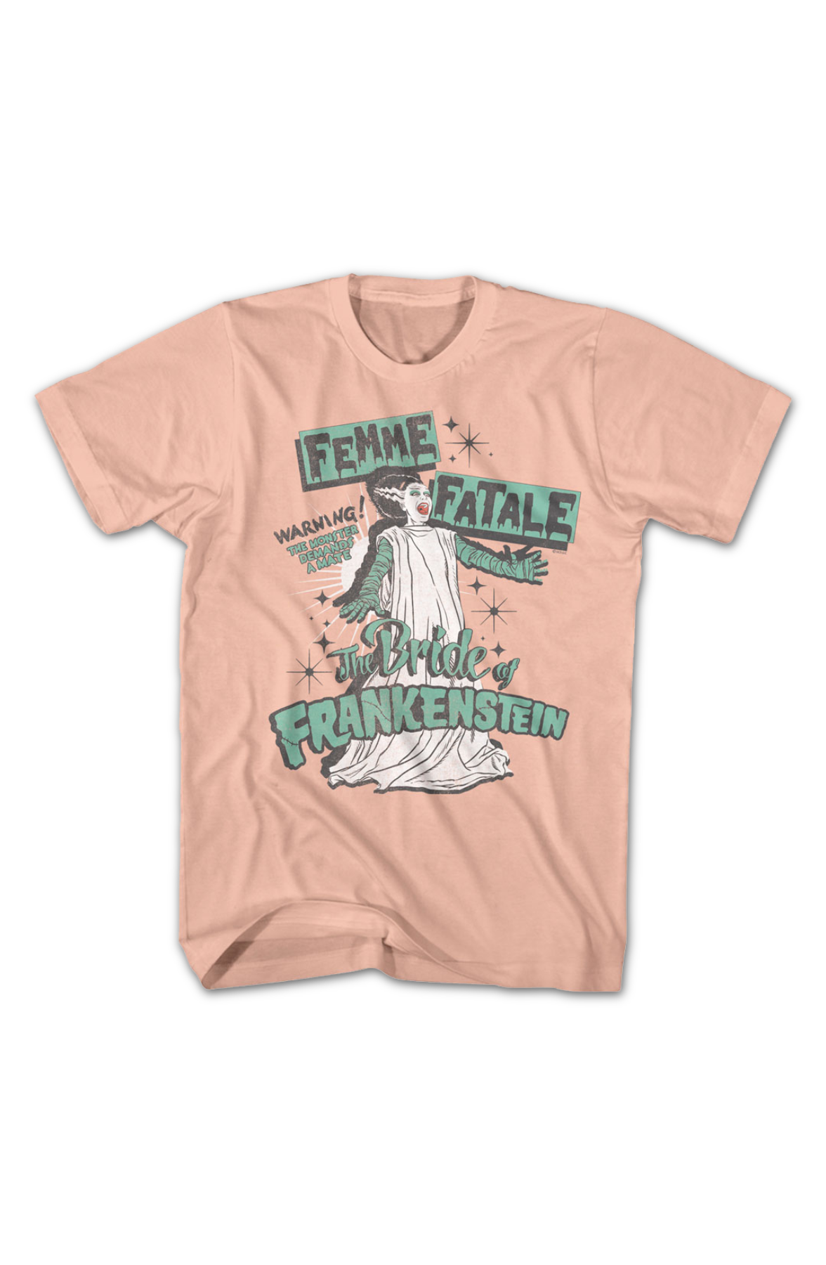 Femme Fatale Bride Of Frankenstein T-Shirt product image 2
