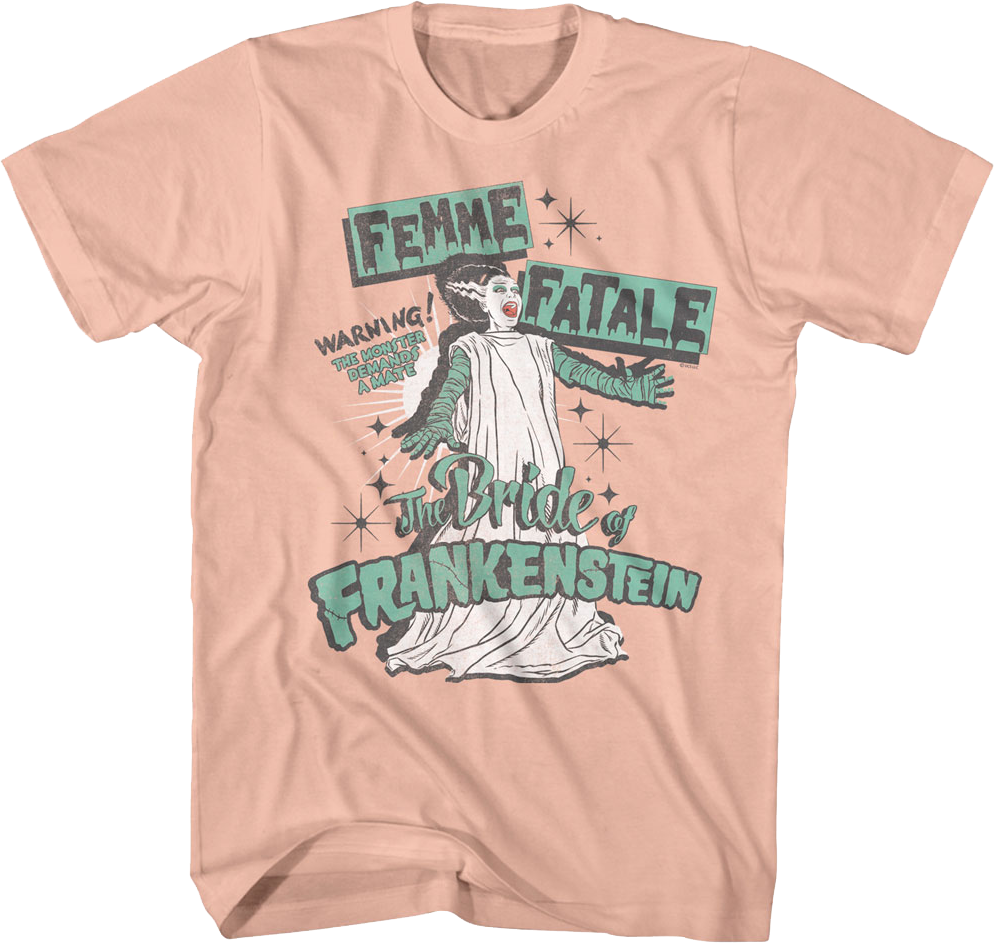 Femme Fatale Bride Of Frankenstein T-Shirt product image 1