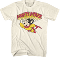 Flying And Flexing Mighty Mouse T-Shirt product image 1